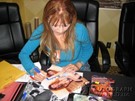 Malisa Longo signing proof