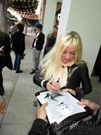 Mamie Van Doren signing proof