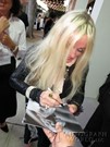 Mamie Van Doren signing proof