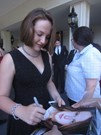 Mandalynn Carlson signing proof
