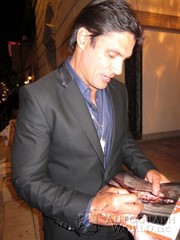 signing photo