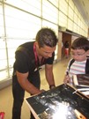 Manu Bennett signing proof