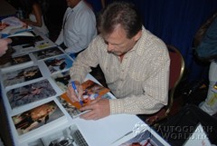 signing photo