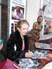 signing photo