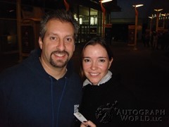 signing photo