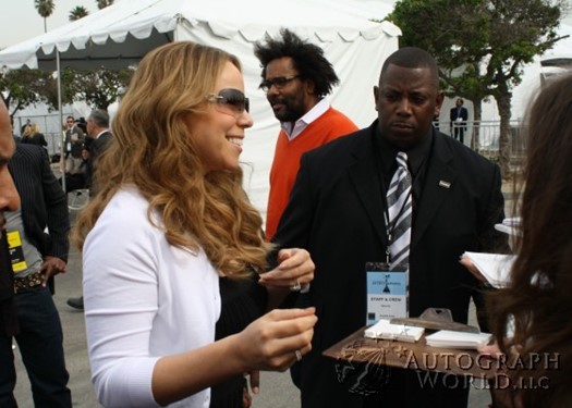 Mariah Carey autograph