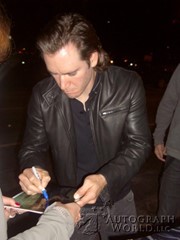 signing photo
