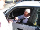 Mark Harmon signing proof