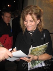 signing photo