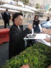Mark Rylance signing proof
