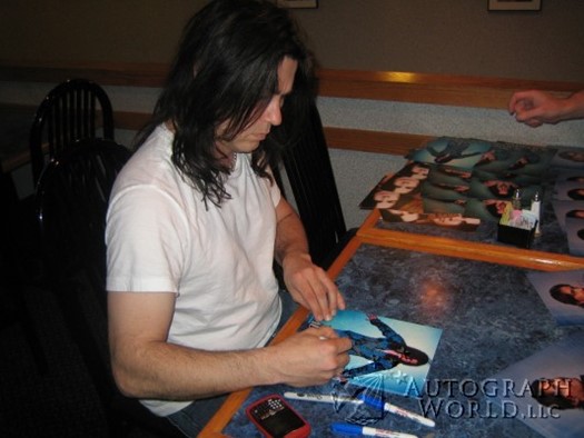 Mark Slaughter autograph