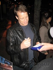 signing photo