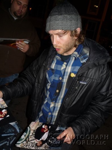 Mark Webber autograph