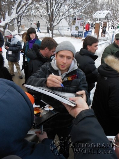 Mark Webber autograph
