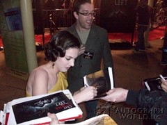 signing photo