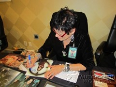signing photo