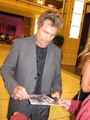 signing photo