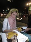 Masiela Lusha signing proof