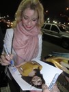 Masiela Lusha signing proof