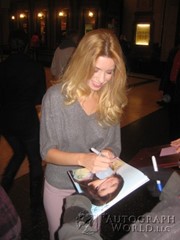 signing photo