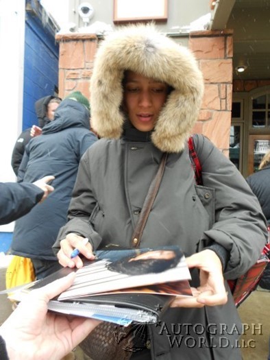 Mati Diop autograph
