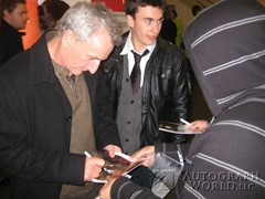 signing photo