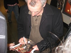 signing photo