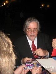 signing photo