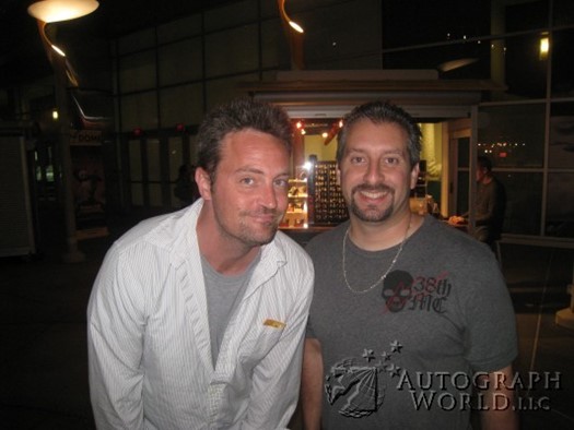 Matthew Perry autograph