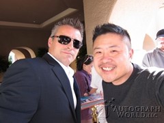 signing photo