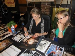 signing photo