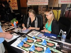 signing photo