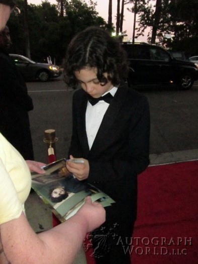 Max Burkholder autograph