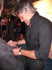 signing photo