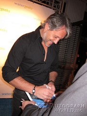 signing photo
