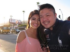 signing photo