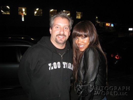 Meagan Good autograph