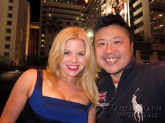 signing photo