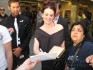 Megan Mullally signing proof