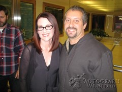 signing photo
