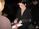 Megan Mullally signing proof