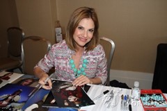 signing photo