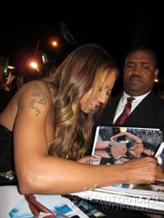 signing photo