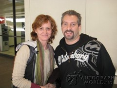 signing photo