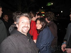 signing photo