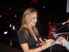 signing photo