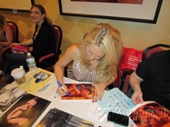 signing photo