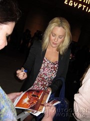 signing photo