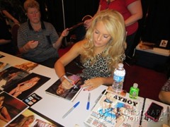 signing photo