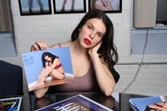 signing photo